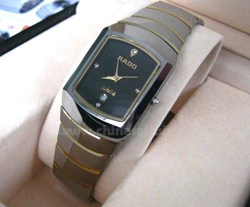 Low Price Rado Jubile Tungsten & Gold Watch Replica